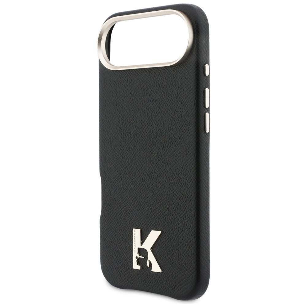 Custodia per Apple iPhone 17 Air, Karl Lagerfeld, Karl Head Logo, Nera