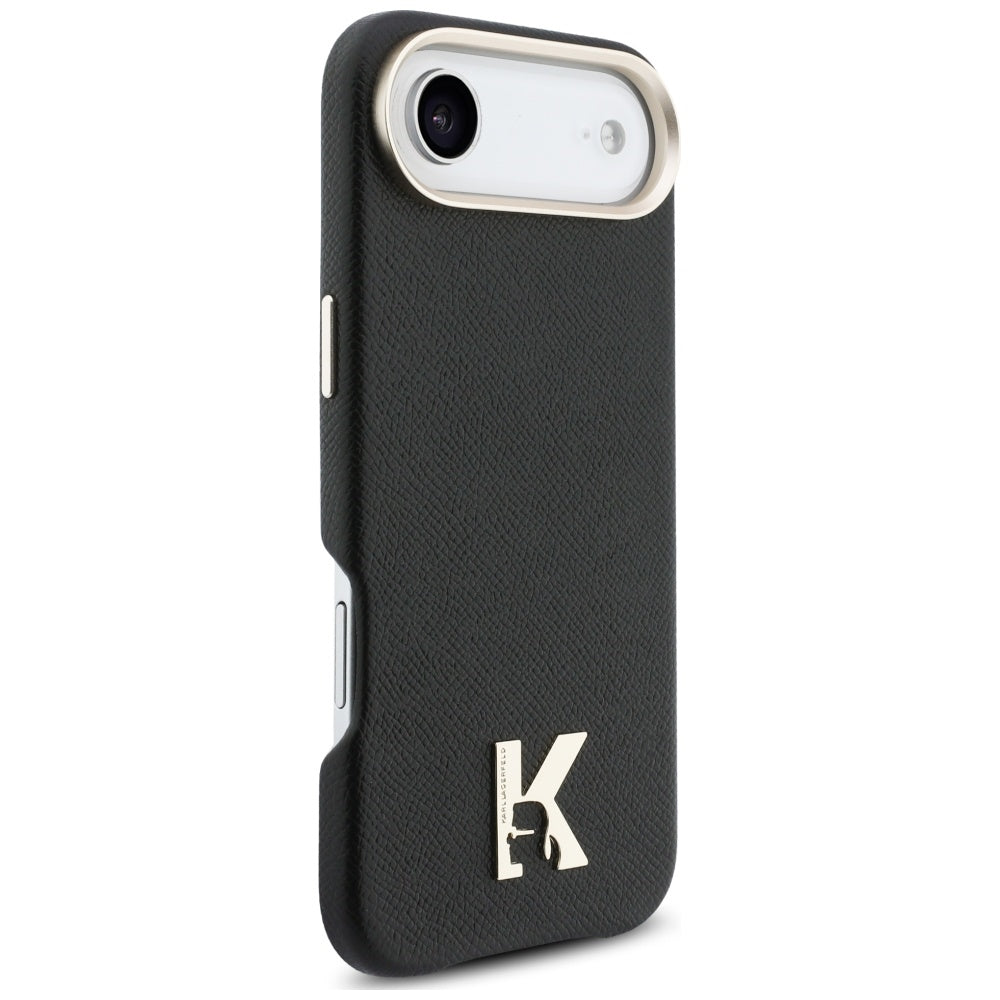 Custodia per Apple iPhone 17 Air, Karl Lagerfeld, Karl Head Logo, Nera