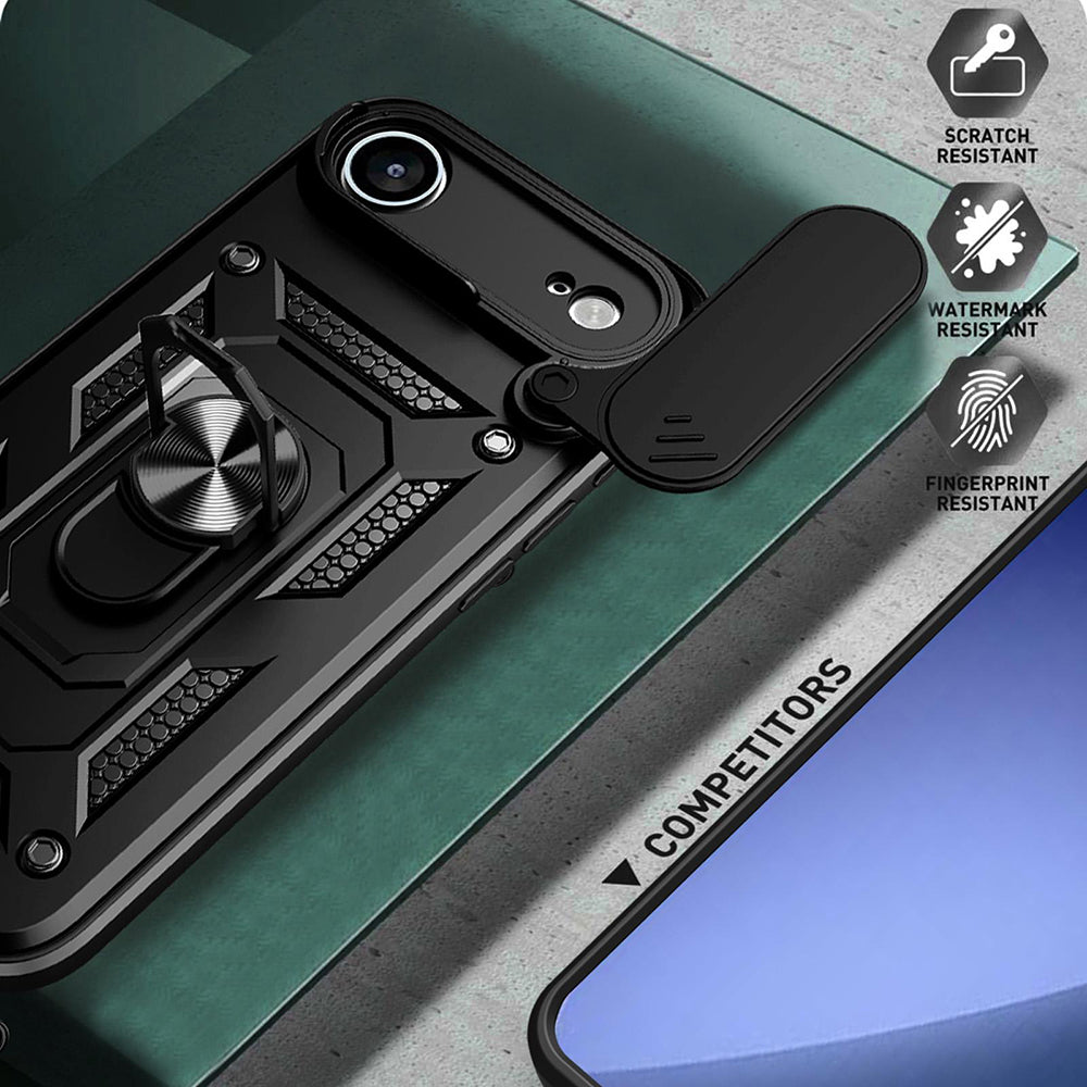 Custodia per Apple iPhone 17 Air, Techsuit, CamShield, Verde
