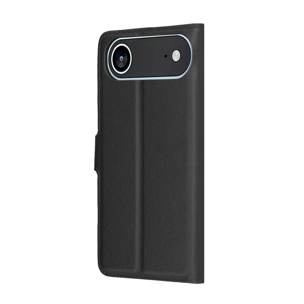 Custodia per Apple iPhone 17 Air, Techsuit, Leather Folio, Nera