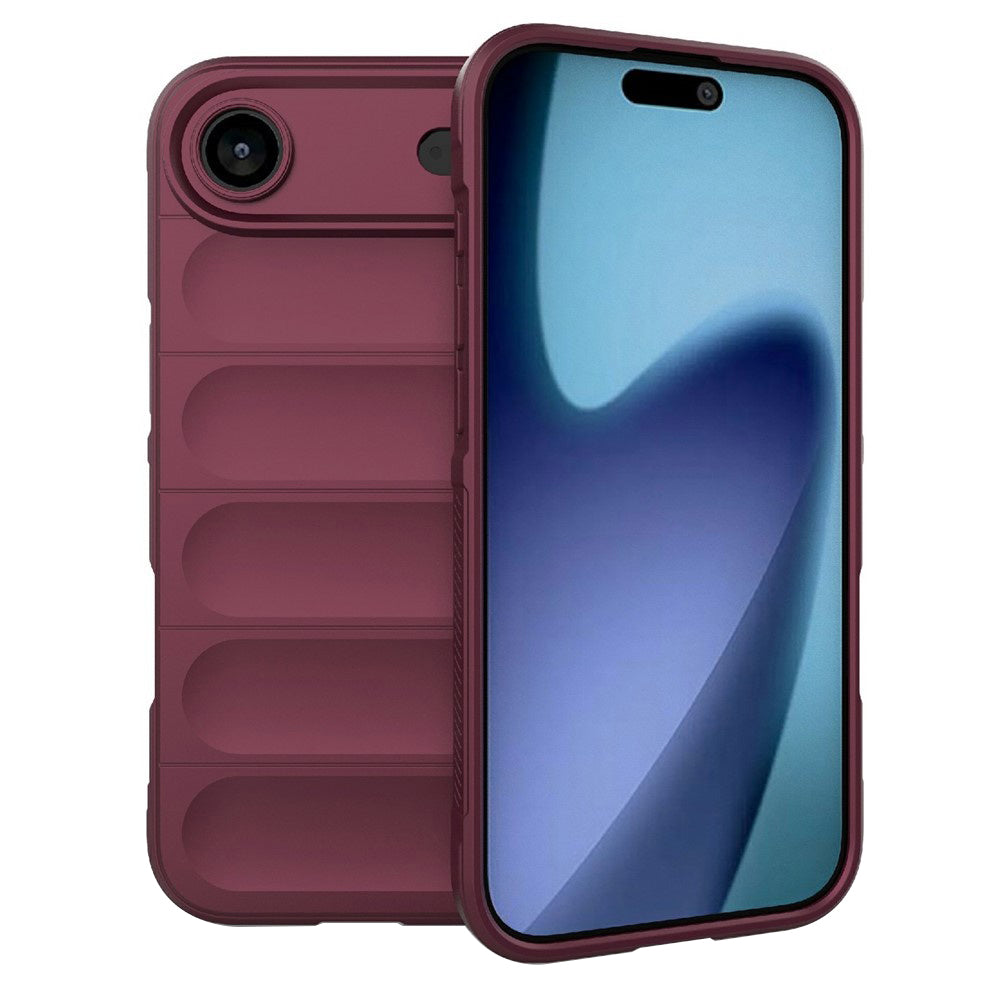 Custodia per Apple iPhone 17 Air, Techsuit, Magic Shield, Bordeaux