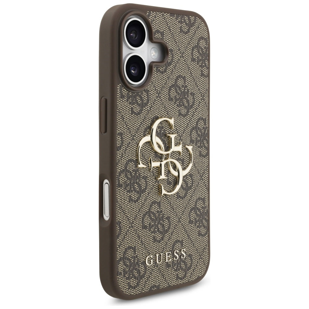 Custodia per Apple iPhone 17, Guess, 4G Big Logo, Marrone