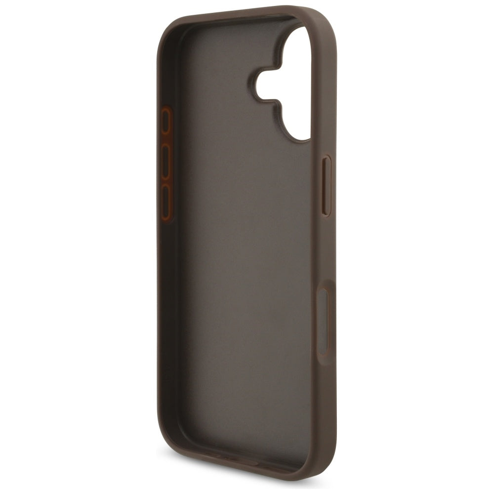 Custodia per Apple iPhone 17, Guess, 4G Big Logo, Marrone
