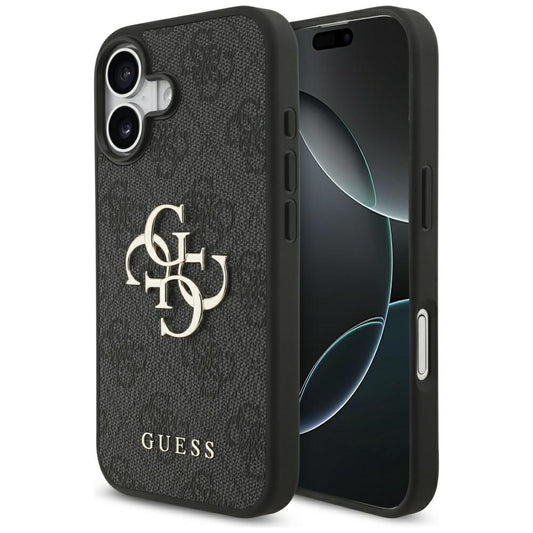 Custodia per Apple iPhone 17, Guess, 4G Big Logo, Nera