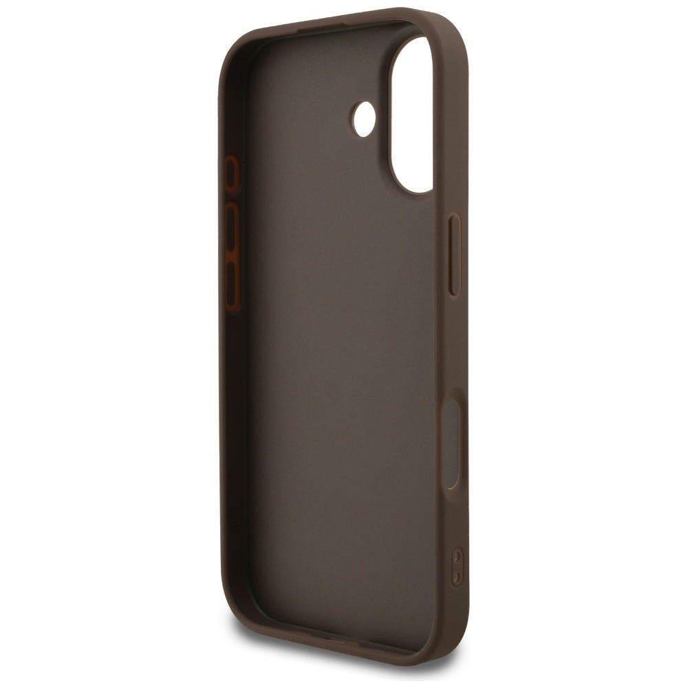 Custodia per Apple iPhone 17, Guess, 4G Classic, Marrone