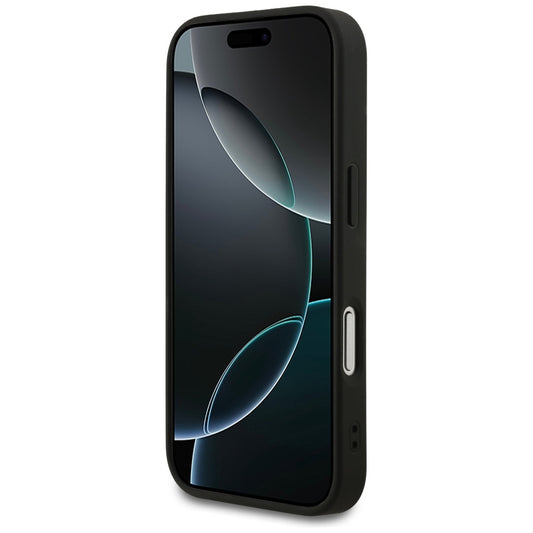 Custodia per Apple iPhone 17 Pro, Guess, 4G Classic, Nera