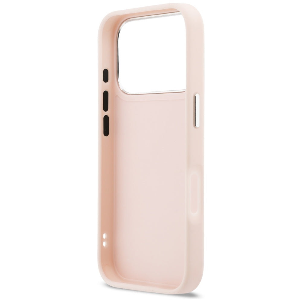 Custodia per Apple iPhone 17 Pro, Karl Lagerfeld, Karl & Choupette Print with Pocket, Rosa