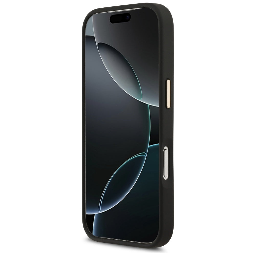 Case for Apple iPhone 17 Pro, Karl Lagerfeld, Script Logo, Black