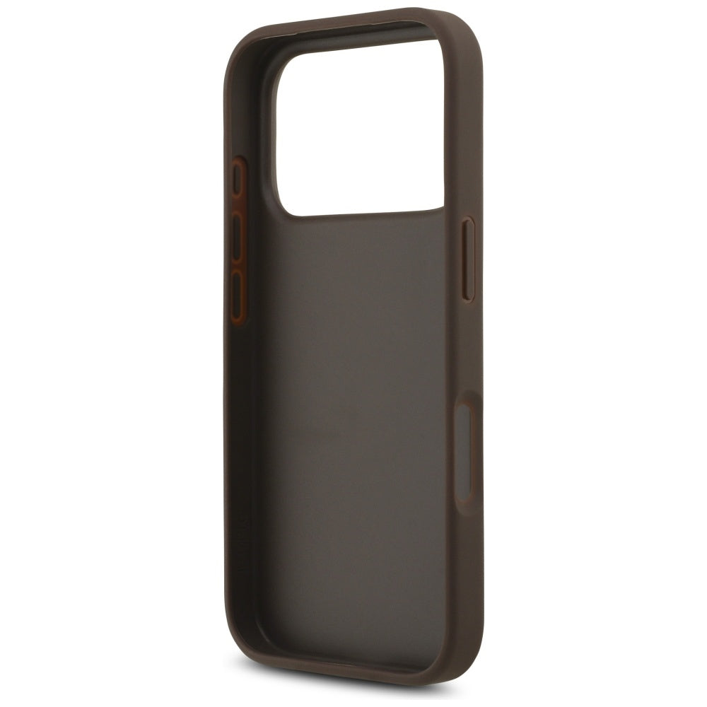 Custodia per Apple iPhone 17 Pro Max, Guess, 4G Big Logo, Marrone