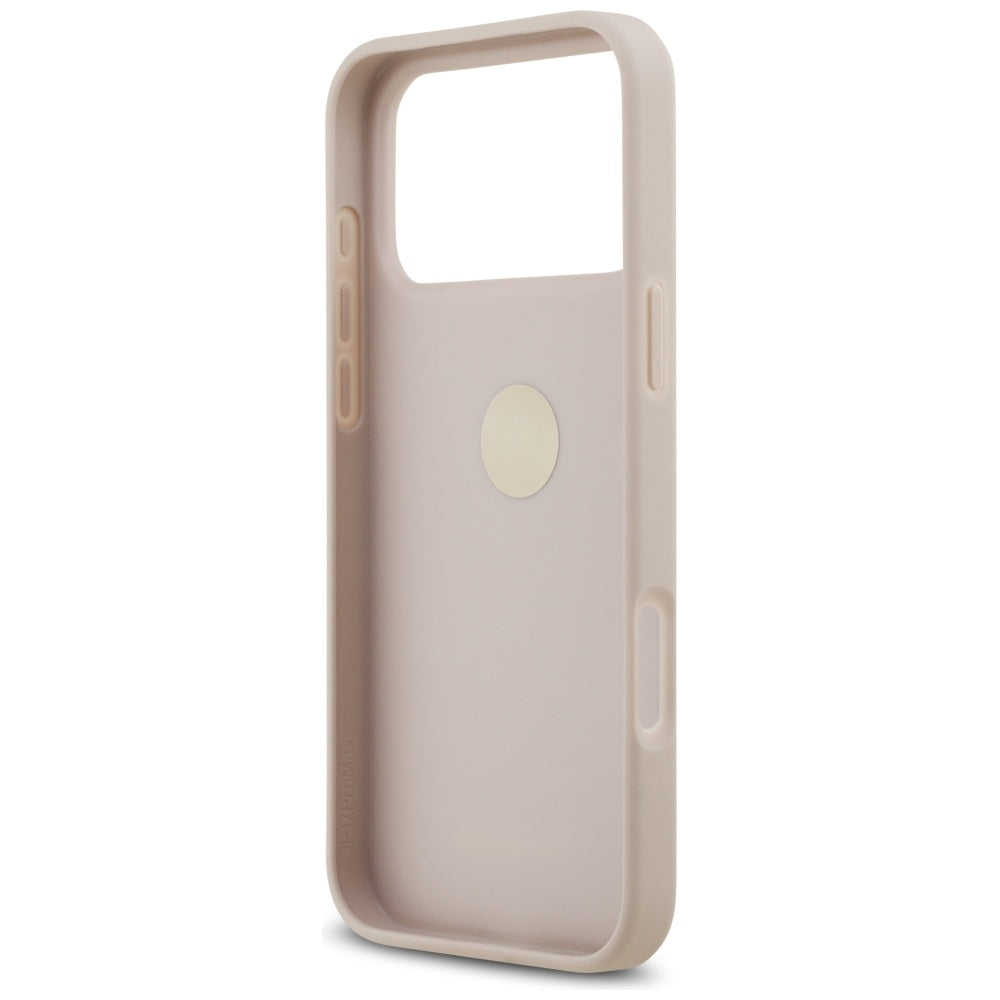 Custodia per Apple iPhone 17 Pro Max, Guess, 4G Ring Stand, Rosa
