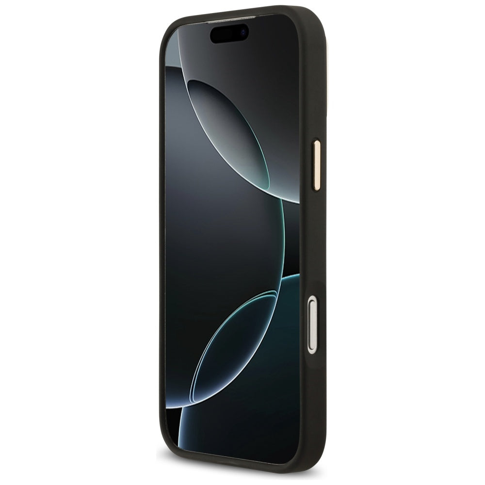 Custodia per Apple iPhone 17 Pro Max, Karl Lagerfeld, Script Logo, Nera