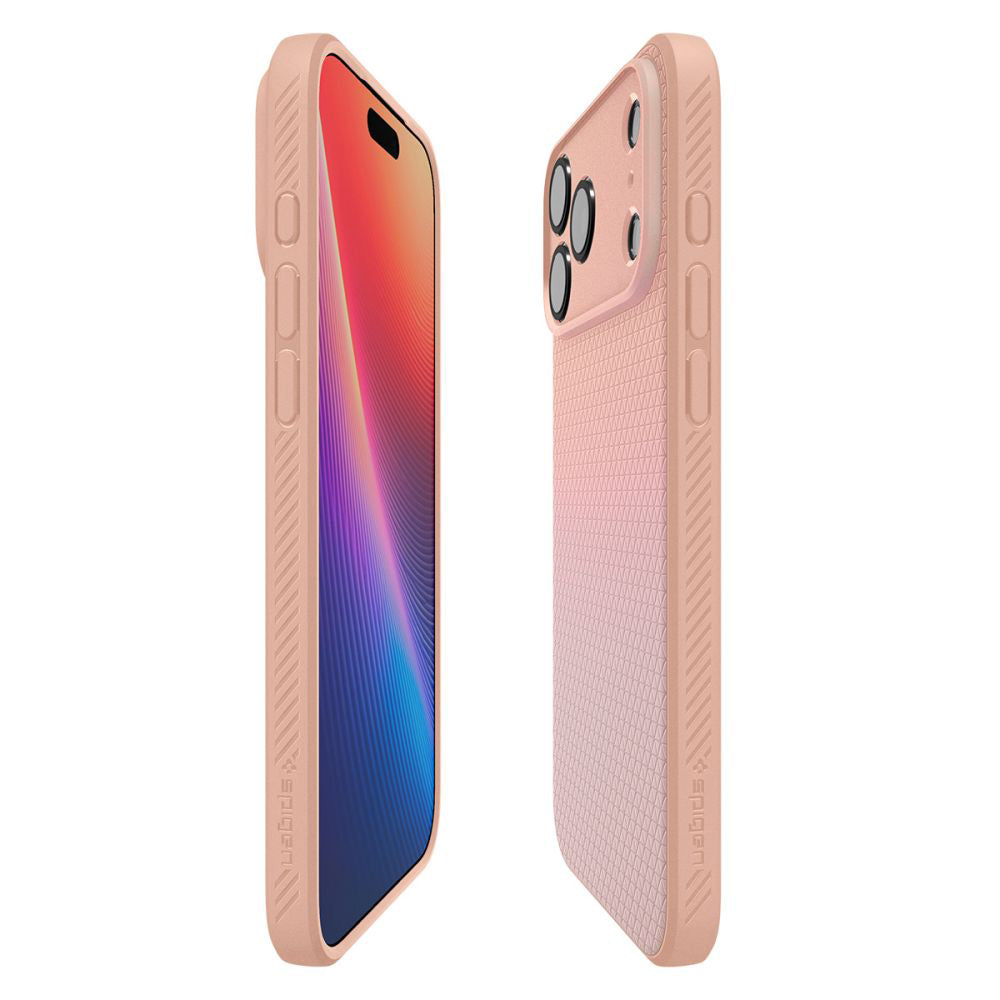 Custodia per Apple iPhone 17 Pro Max, Spigen, Liquid Air, Rosa ACS10269