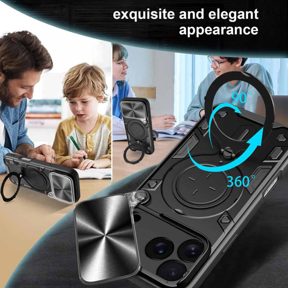 Custodia per Apple iPhone 17 Pro Max, Techsuit, CamGuard Pro, Blu