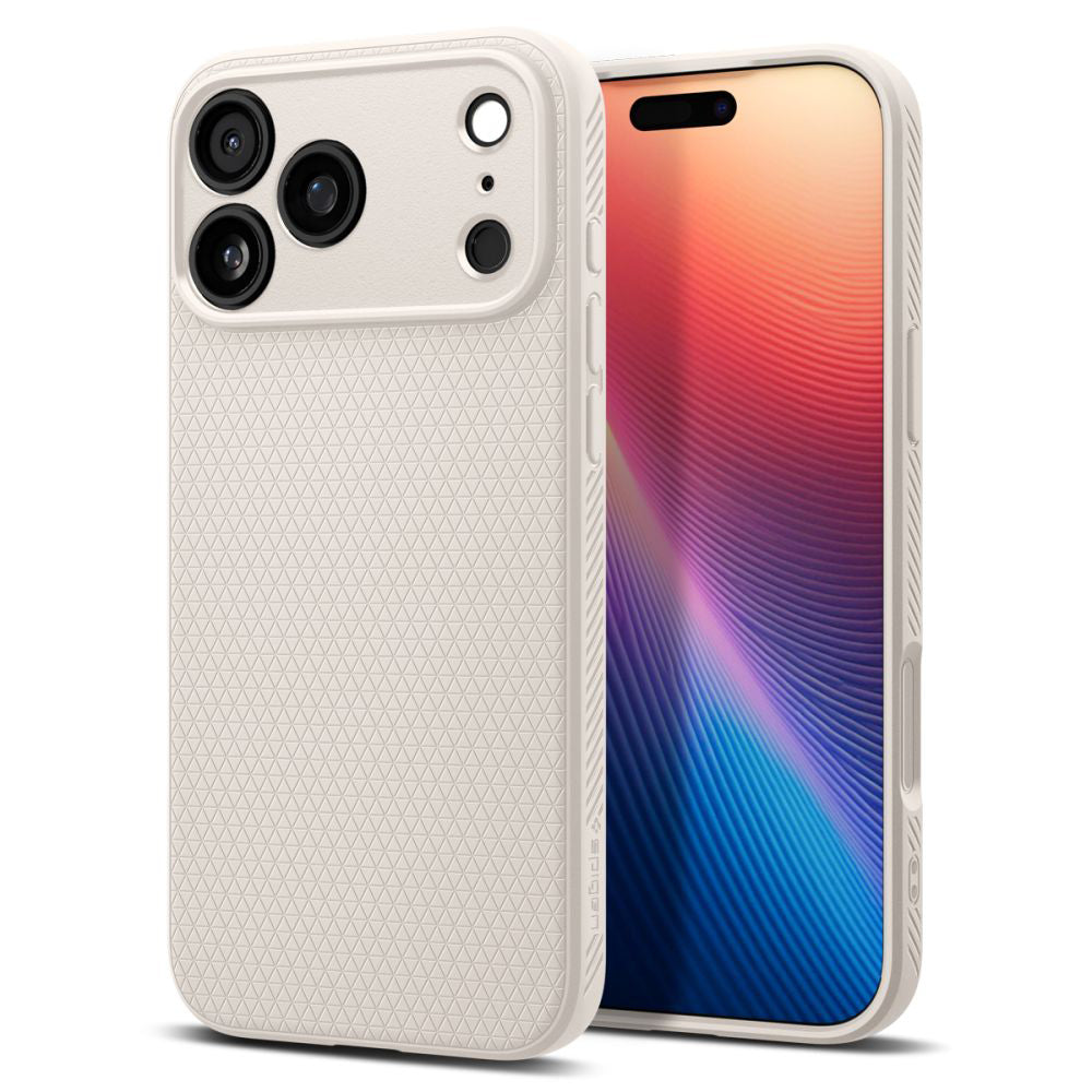 Custodia per Apple iPhone 17 Pro, Spigen, Liquid Air, Beige