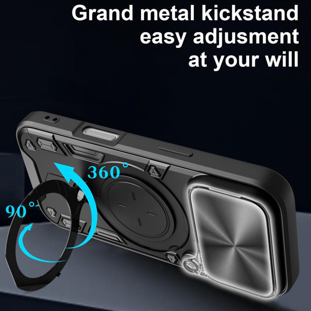 Custodia per Apple iPhone 17 Pro, Techsuit, CamGuard Pro, Nera