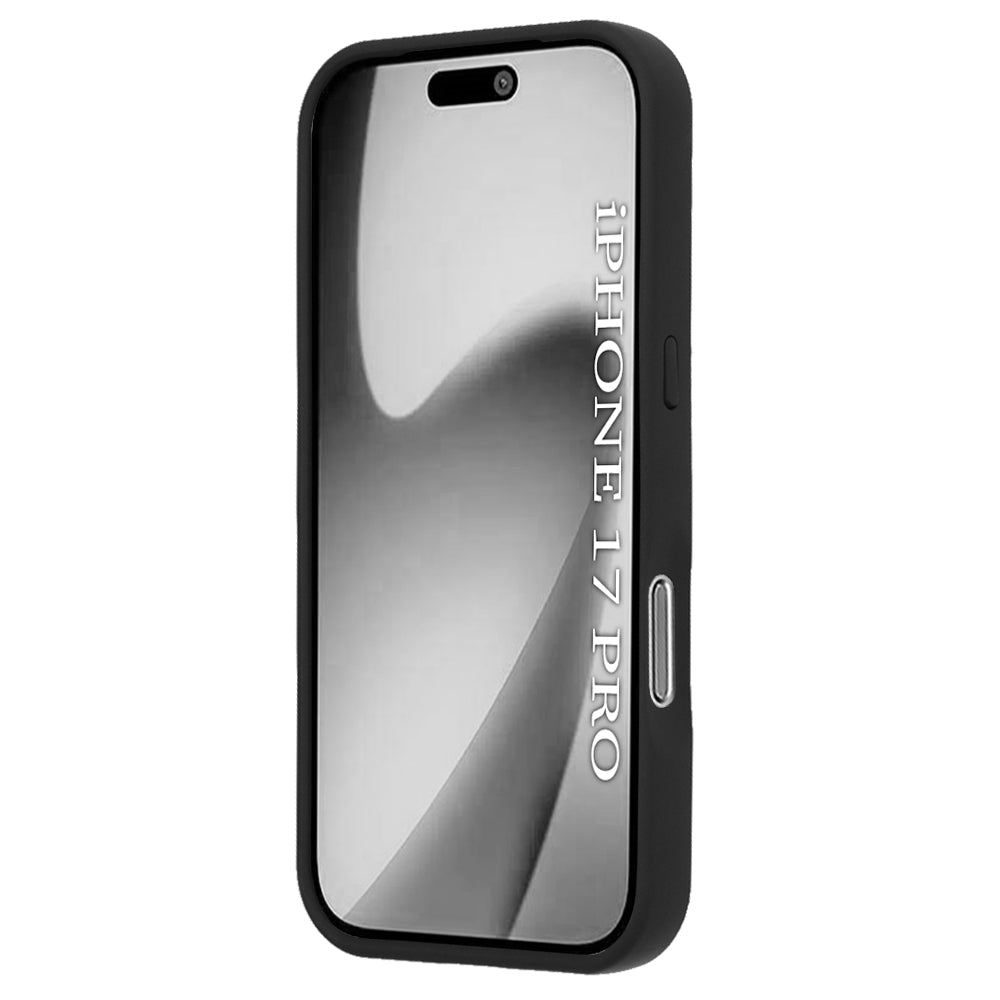 Custodia per Apple iPhone 17 Pro, Techsuit, Glinth, Nera
