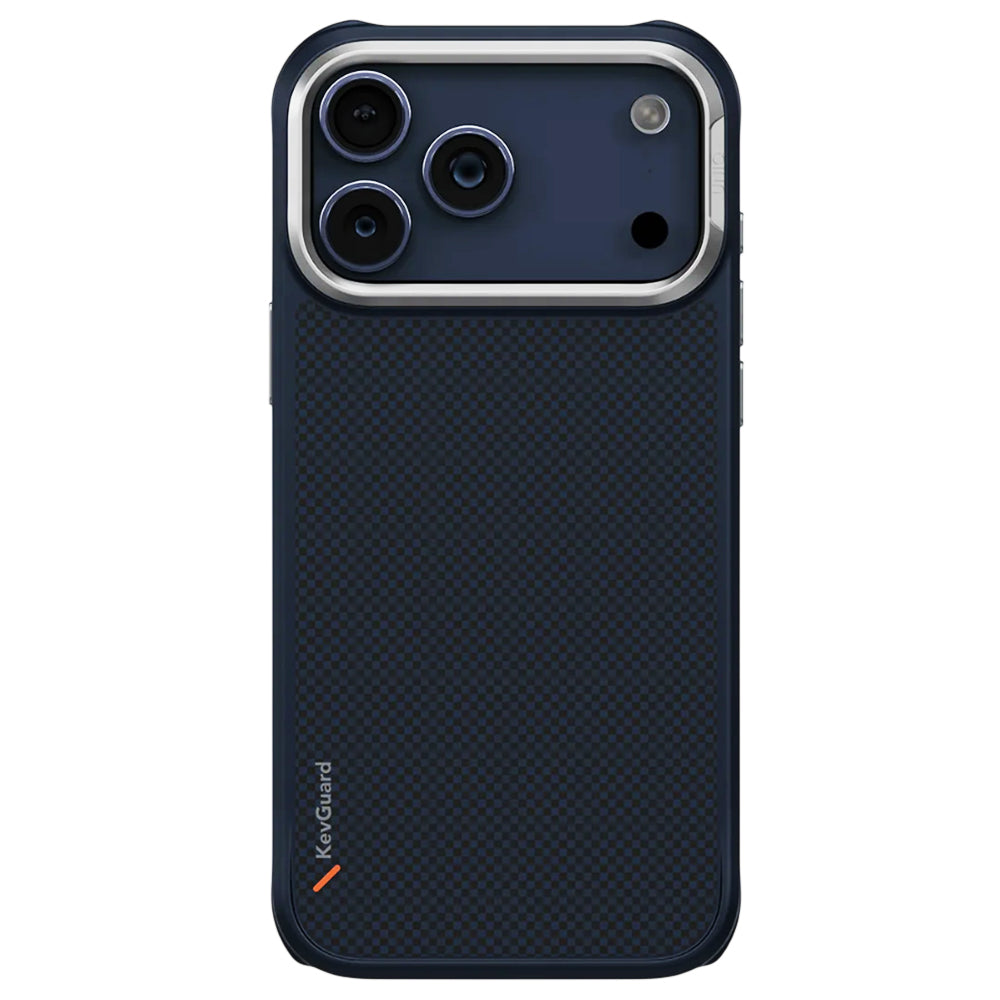 Custodia MagSafe per Apple iPhone 17 Pro, UNIQ, Keva MagClick, Blu navy