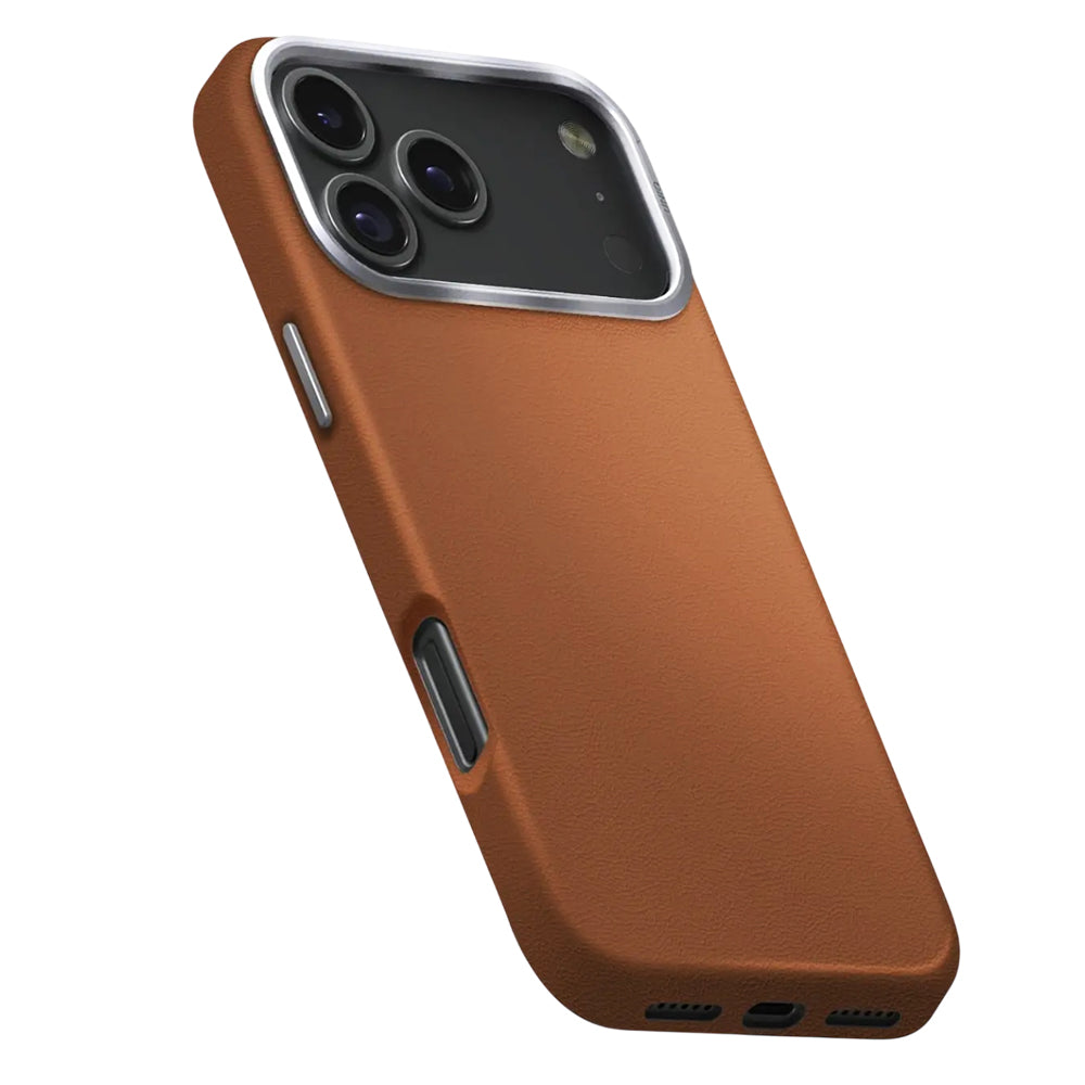 Custodia per Apple iPhone 17 Pro, UNIQ, Lyden Leatherette, Marrone