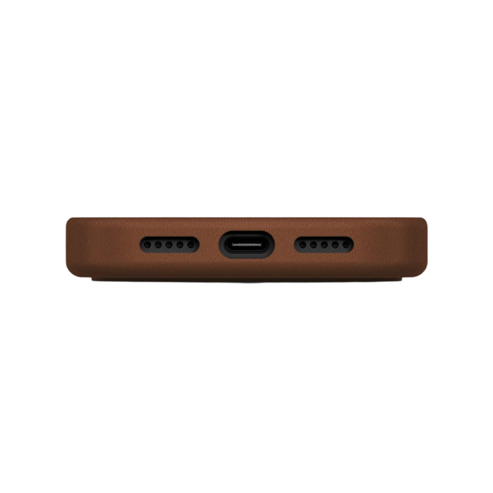 Custodia per Apple iPhone 17 Pro, UNIQ, Lyden Leatherette, Marrone