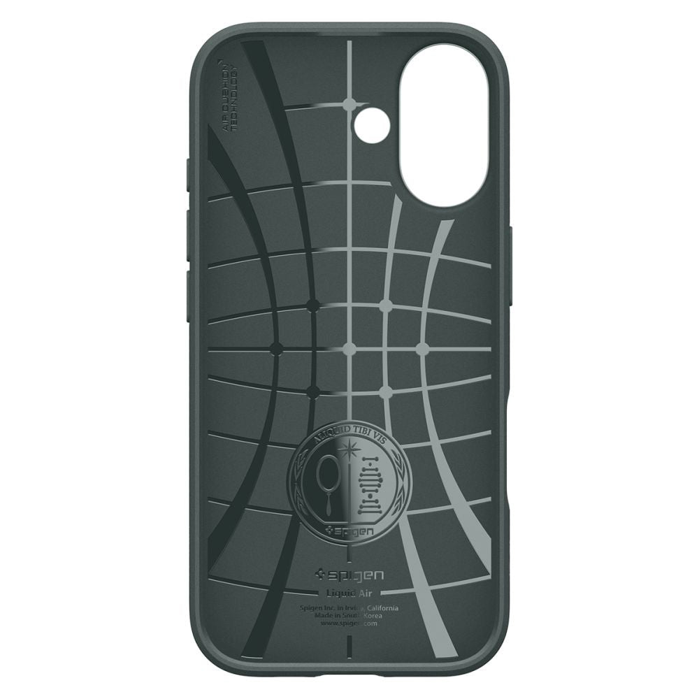 Custodia per Apple iPhone 17, Spigen, Liquid Air, Verde
