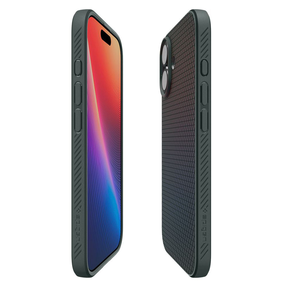 Custodia per Apple iPhone 17, Spigen, Liquid Air, Verde