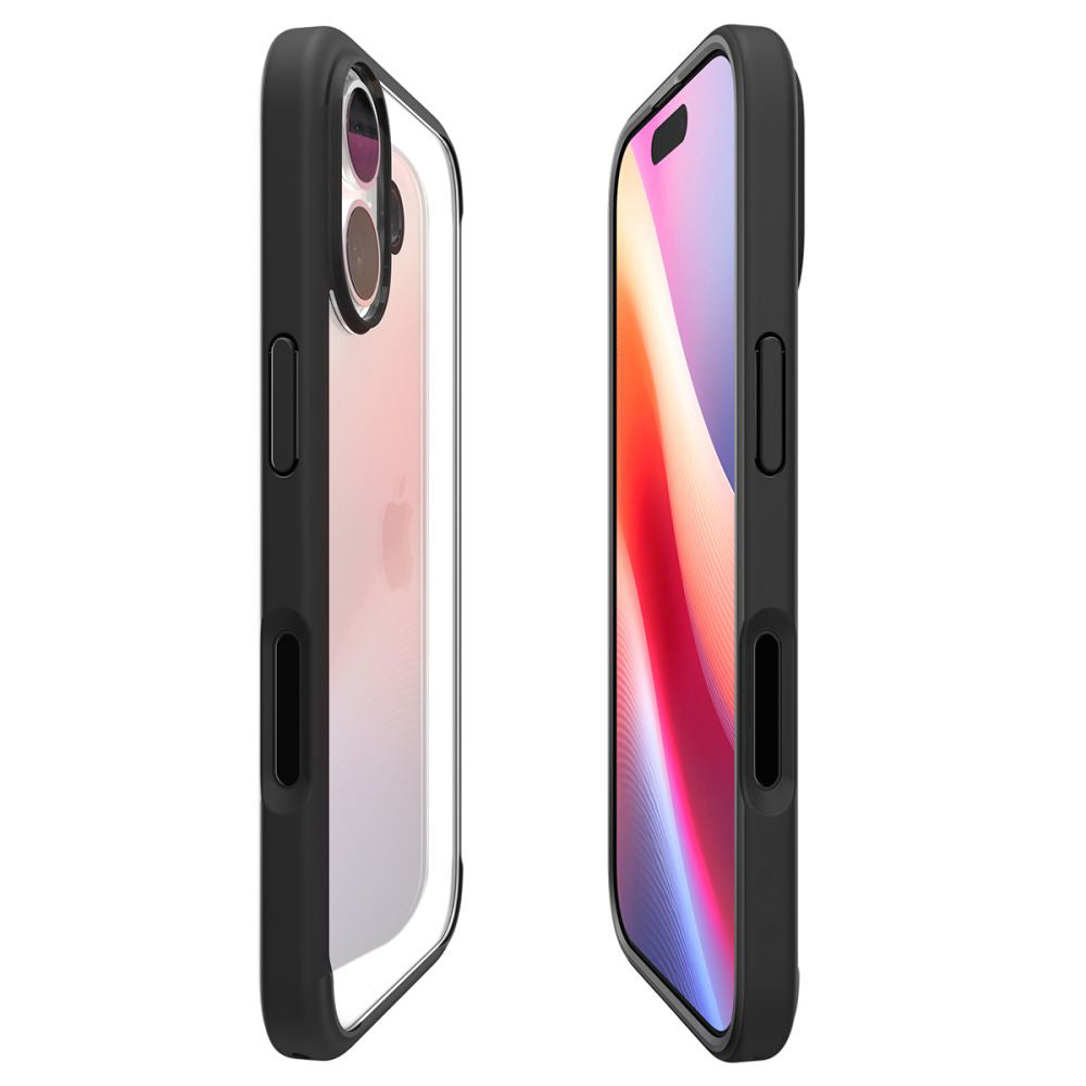Case for Apple iPhone 17, Spigen, Ultra Hybrid, Matte Black ACS10377