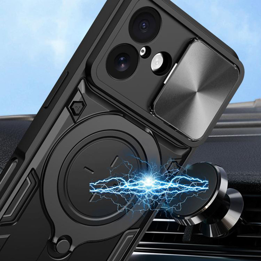 Custodia per Apple iPhone 17, Techsuit, CamGuard Pro, Viola