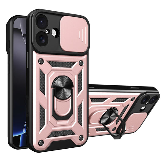 Custodia per Apple iPhone 17, Techsuit, CamShield, Rosa