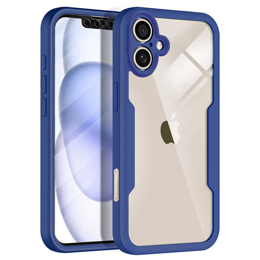 Custodia per Apple iPhone 17, Techsuit, ColorVerse 360, Blu
