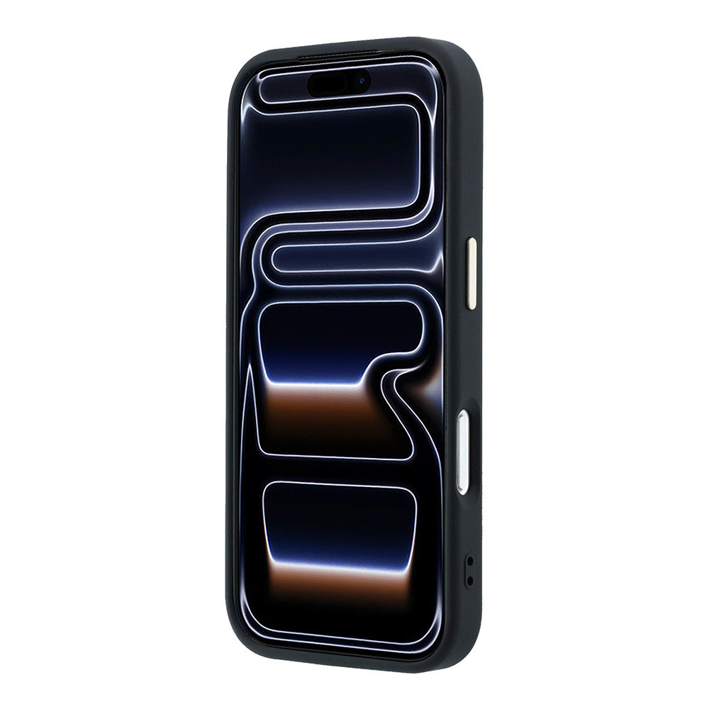 Custodia per Apple iPhone 18 Pro / 17 Pro, Guess, 4G Big Resin Logo, Nera