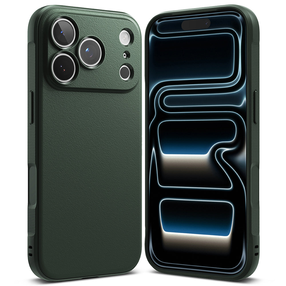 Custodia per Apple iPhone 18 Pro / 17 Pro, Ringke, Onyx, Verde Scuro