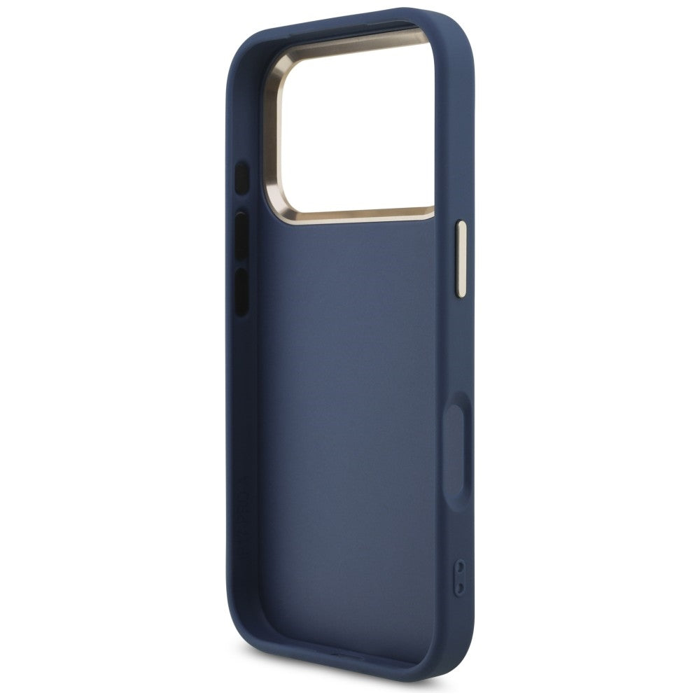 Custodia per Apple iPhone 18 Pro Max / 17 Pro Max, Guess, 4G Big Classic Logo, Blu