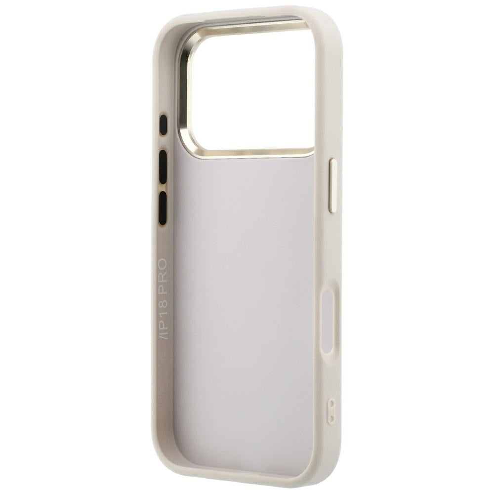 Custodia per Apple iPhone 18 Pro Max / 17 Pro Max, Guess, Logo 4G Grande in Resina, Rosa