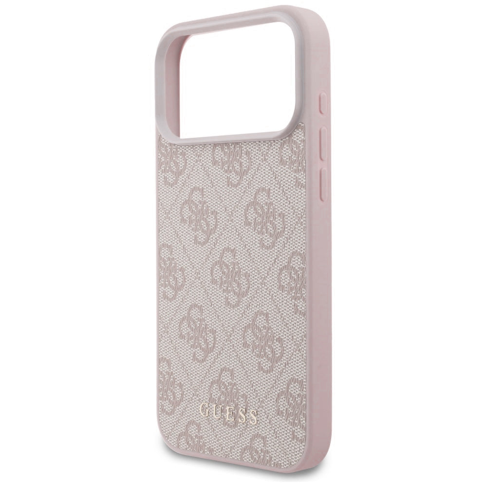 Custodia per Apple iPhone 18 Pro Max / 17 Pro Max, Guess, 4G Classic Logo, Rosa