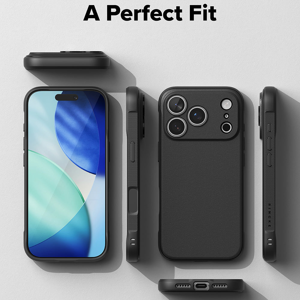 Custodia per Apple iPhone 18 Pro Max / 17 Pro Max, Ringke, Onyx, Nera