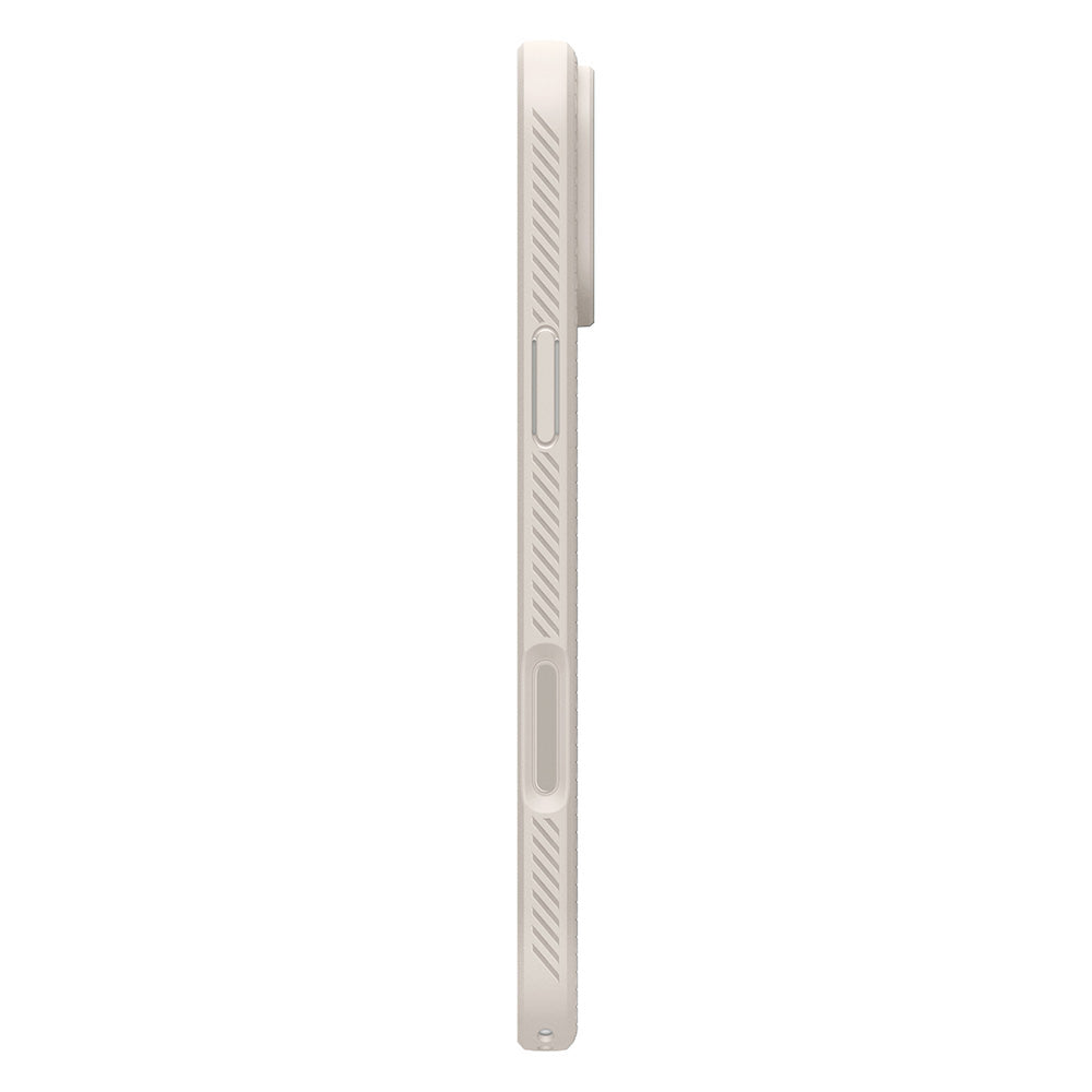 Custodia per Apple iPhone 18 Pro Max / 17 Pro Max, Spigen, Liquid Air, Beige ACS12114