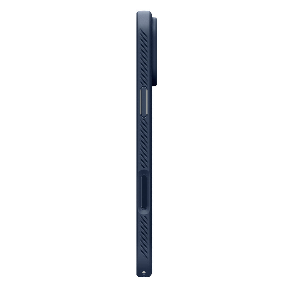 Custodia per Apple iPhone 18 Pro Max / 17 Pro Max, Spigen, Liquid Air, Blu Navy ACS12112