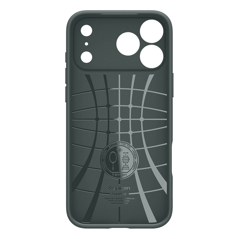 Custodia per Apple iPhone 18 Pro Max / 17 Pro Max, Spigen, Liquid Air, Verde ACS12113