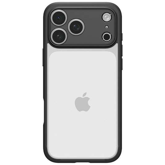 Custodia per Apple iPhone 18 Pro Max / 17 Pro Max, Spigen, Ultra Hybrid, Nero Opaco ACS12117