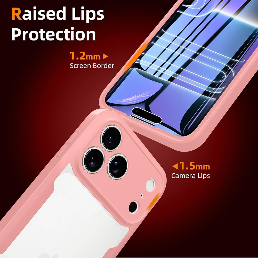 Custodia per Apple iPhone 18 Pro Max / 17 Pro Max, Techsuit, ColorVerse 360, Rosa