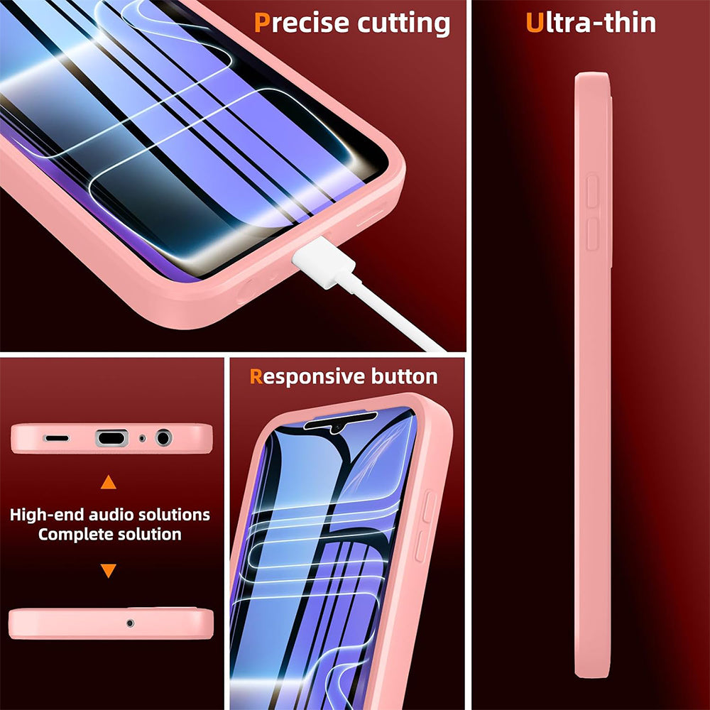 Custodia per Apple iPhone 18 Pro Max / 17 Pro Max, Techsuit, ColorVerse 360, Rosa