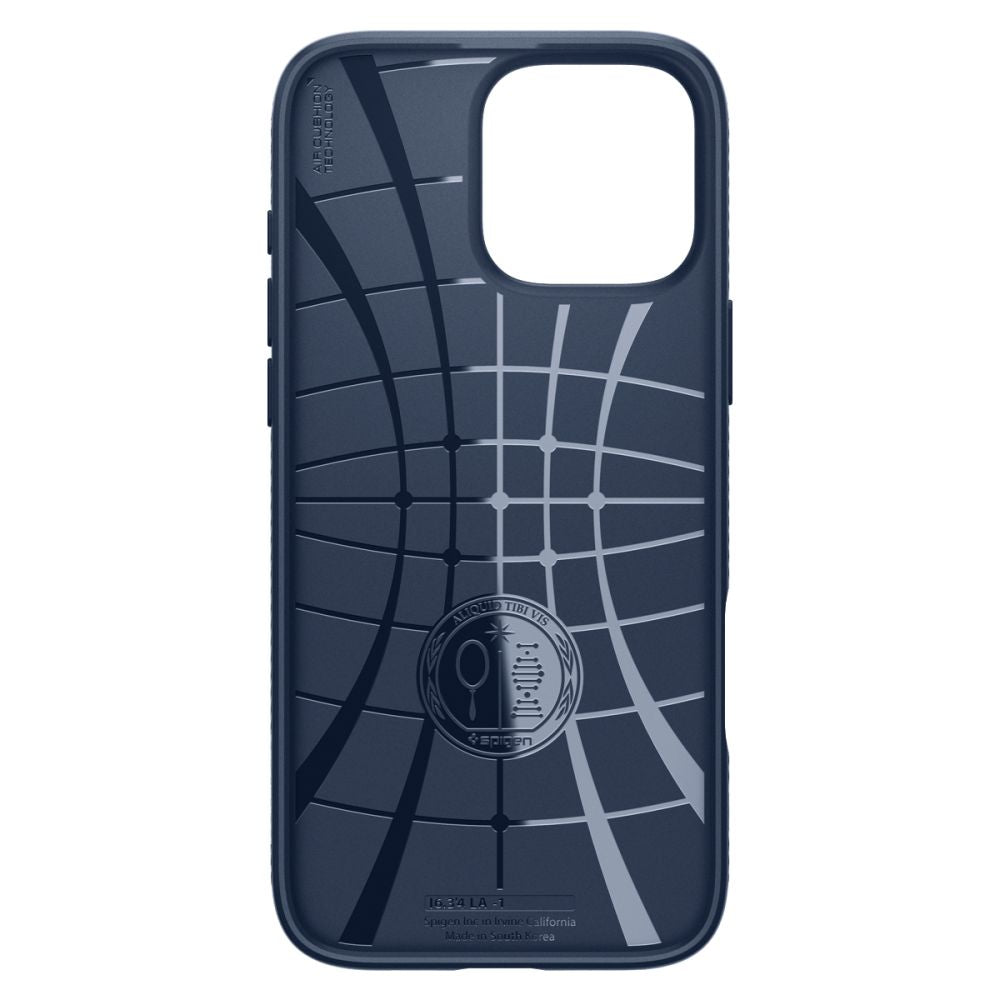 Custodia per Apple iPhone 16 Pro, Spigen, Liquid Air, blu ACS08118