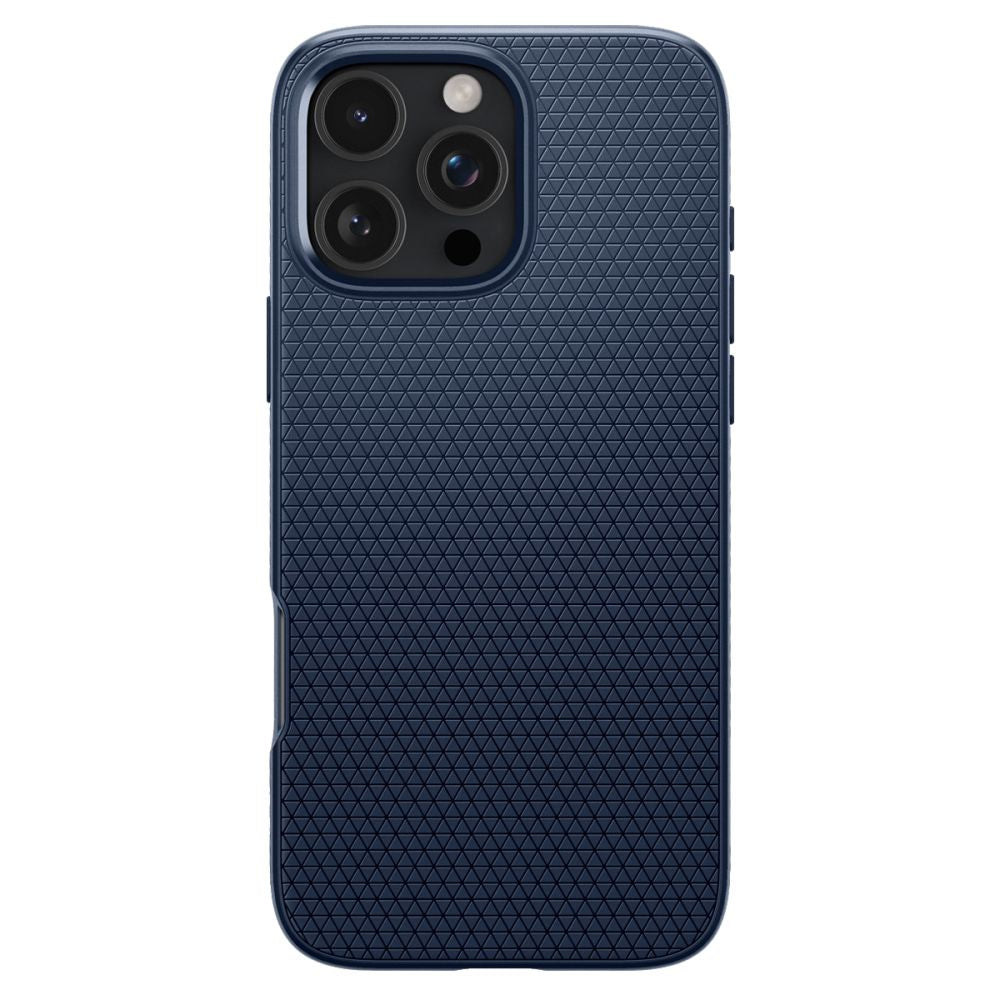 Custodia per Apple iPhone 16 Pro, Spigen, Liquid Air, blu ACS08118