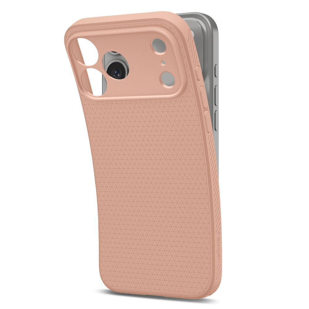 Custodia per Apple iPhone 18 Pro Max / 17 Pro Max, Spigen, Liquid Air, Rosa ACS12115