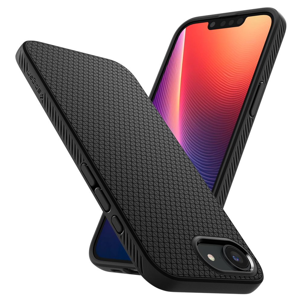 Custodia per Apple iPhone 17e / 16e, Spigen, Liquid Air, Nera ACS09161