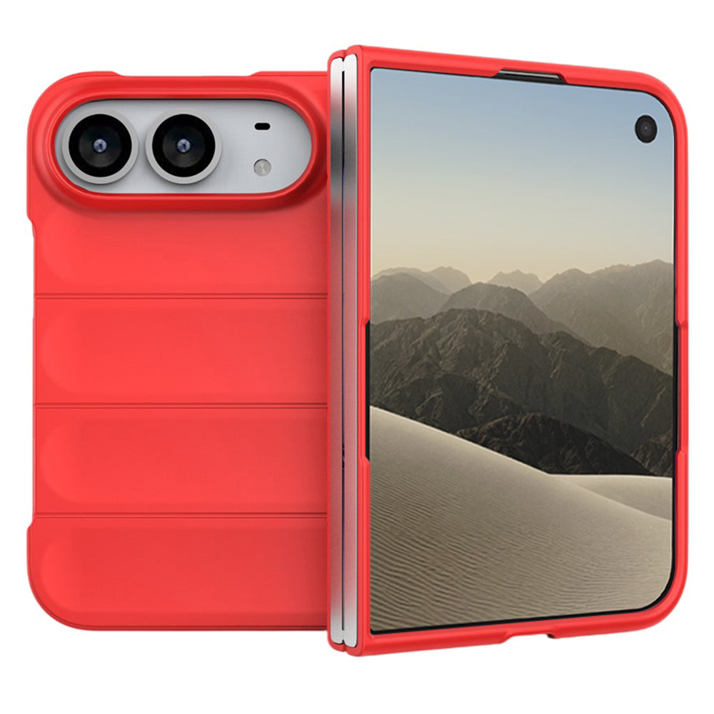 Custodia per Apple iPhone Duo, Techsuit, Magic Shield, Rossa