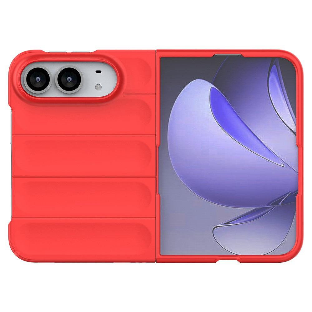 Custodia per Apple iPhone Duo, Techsuit, Magic Shield, Rossa