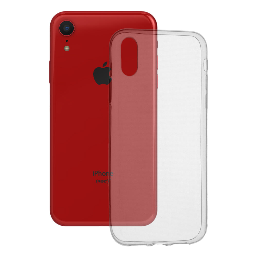 Custodia per Apple iPhone XR, Techsuit, Clear, Trasparente