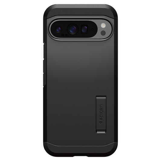 Custodia per Google Pixel 9 Pro XL, Spigen, Tough Armour, nero ACS07726