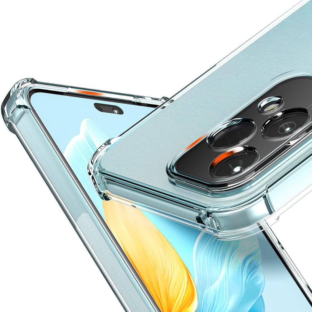 Custodia per Honor 200 Lite, Techsuit, Shockproof Clear, Trasparente